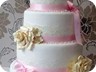 4 tier wedding cake