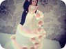 bride_and_groom_cake_flowers